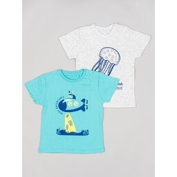 Zippy Zippy 2 marškinėlių komplektas ZBBAP0303 23016 Spalvota Regular Fit
