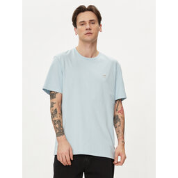 Wrangler Wrangler Póló Sign Off 112350436 Kék Regular Fit