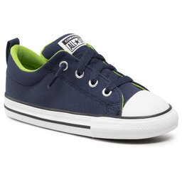 Converse Кецове Converse Ctas Street Slip 770718C Midnight Navy/Bold Wasabi