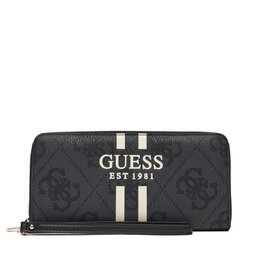 Guess Великий жіночий гаманець Guess Laurell II Slg SWOS74 59146 Чорний