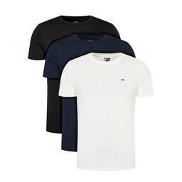 Tommy Jeans Tommy Jeans 3 db póló DM0DM21579 Színes Slim Fit