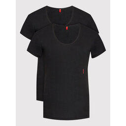 HUGO Hugo Σετ 2 T-Shirts Twin 50469660 Μαύρο Regular Fit