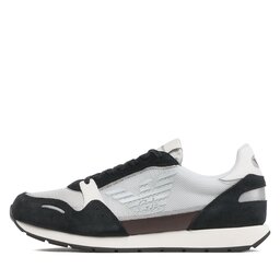 

Снікерcи Emporio Armani X4X537 XM678 S157 D.Gr/Of.Wht/L.Gr/Choc, Сірий