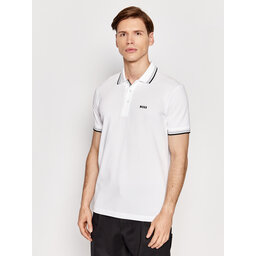 BOSS Boss Pólóing Paddy 50469055 Fehér Regular Fit