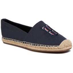 Tommy Hilfiger Espadrilky Tommy Hilfiger Nautical Th Basic Espadrille FW0FW04750 Desert Sky DW5