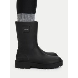 Calvin Klein Gummistiefel Calvin Klein Rainboot Rubber HW0HW03179 Schwarz