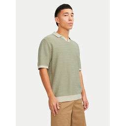 Jack&Jones Jack&Jones Pólóing Jormykonos 12255950 Zöld Regular Fit