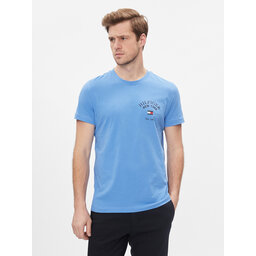 Tommy Hilfiger Tommy Hilfiger Camiseta Arch Varsity Tee MW0MW33689 Azul Regular Fit