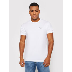 Pepe Jeans Pepe Jeans Camiseta Original Basic 3 N PM508212 Blanco Slim Fit