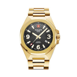 Swiss Alpine Military Pulkstenis Swiss Alpine Military 7005.1117 Gold/Black