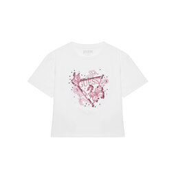 Guess Guess Póló J5YI35 K6YW4 Fehér Regular Fit