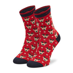 Cabaïa Високі жіночі шкарпетки Cabaïa Lutin SOKFW2122 Червоний