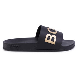 

Шльопанці Boss Bay Slid 50425631 10224216 01 Black 007, Чорний