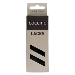 Coccine Vezice za obuću Coccine SZNUROWADŁA 120 cm F3 BAWEŁNIANE v.AZ Crna