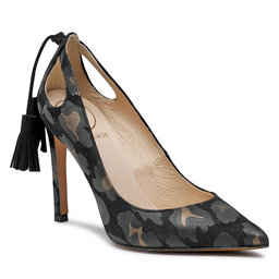 Baldowski Stilettos Baldowski D01468-1451-044 Panterka Eti Czarna/Zamsz Czarny