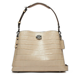 Coach Borsetta Coach Willow CU057 Écru
