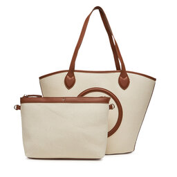 Valentino Дамска чанта Valentino VBS7QO02CAN Бежов