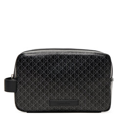 Calvin Klein Τσαντάκι καλλυντικών Calvin Klein Coated Dopp Kit LV04D1082G Μαύρο