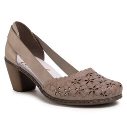 Rieker Félcipő Rieker 40986-64 Beige