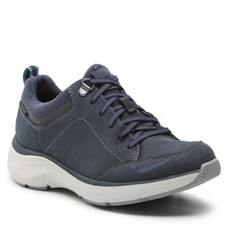 Clarks Sneakersy Clarks Wave2.0 Lace. 261523914 Navy Combi