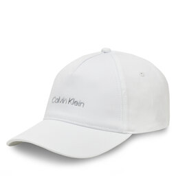 Calvin Klein Șapcă Calvin Klein Must Tpu Logo K60K610525 Alb