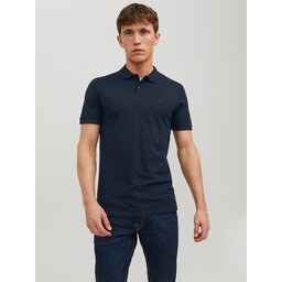 Jack&Jones Jack&Jones Poloshirt Basic 12136516 Dunkelblau Slim Fit