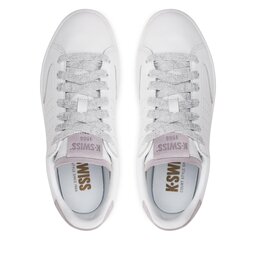 

Снікерcи K-Swiss Lozan Klub Lth 97263-170-M White/White/Raindrops Sde 170, Білий