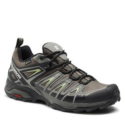 Salomon Trekking-skor Salomon X Ultra Pioneer GORE-TEX L47196700 Beluga/Black/Epsom
