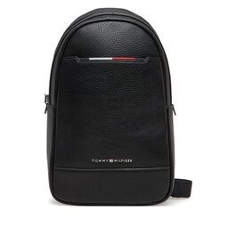 Tommy Hilfiger Ruksak Tommy Hilfiger Th Central Sling Bag AM0AM13575 Čierna