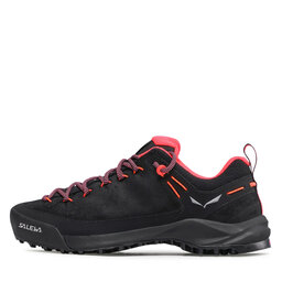 

Трекінгові черевики Salewa Ws Wildfire Leather 61396-0936 Black/Fluo Coral, Чорний