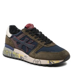 Premiata Sneakersy Premiata Mick 5893 Olive/Blue