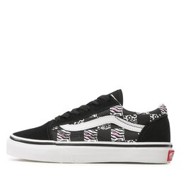 

Кросівки Vans Old Skool VN0A7Q5FBMA1 Zebra Daze Black, Чорний