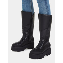 

Чоботи Tommy Jeans Tjw Long Shaft Biker EN0EN02376 Black BDS, Чорний