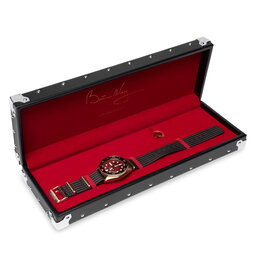 

Годинник Seiko Brian May Limited Edition "Red Special II" 5 Sports SRPH80K1 Gold/Brown, Коричневий