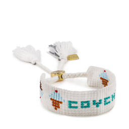 Coach Bracciale Coach Ice Cream Bead Brc C9683 Bianco