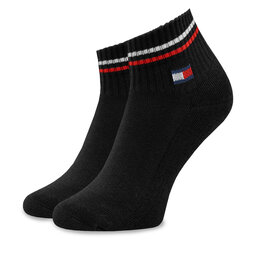 

Набір 2 пар низьких шкарпеток unisex Tommy Hilfiger 701228177 Black 003, Чорний