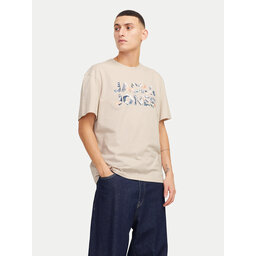 Jack&Jones Jack&Jones Marškinėliai Bryan 12268127 Smėlio Relaxed Fit
