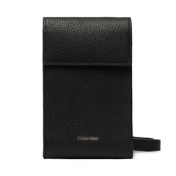 Calvin Klein Handytasche Calvin Klein Foil Emboss Phone Crossbody LV04D1275G Schwarz
