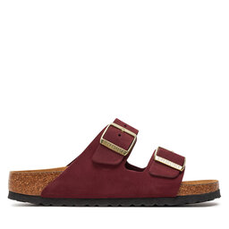 Birkenstock Pantoletten Birkenstock Arizona Sfb Lenb1028719 Dunkelrot