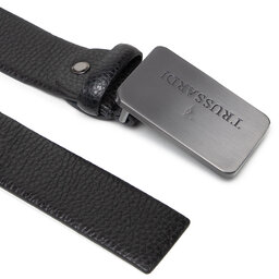 

Чоловічий ремінь Trussardi Belt H3 5 Cm Buckle 71L00175 K299, Чорний