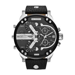 Diesel Zegarek Diesel Mr Daddy 2.0 DZ7313 Black/Black