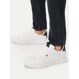 Tommy Hilfiger Sneakers Tommy Hilfiger Lightweight Runner FM0FM05909 Weiß