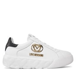 

Снікерcи LOVE MOSCHINO JA15914G0HIA110A Bian/Nero, Білий