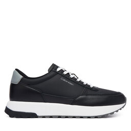 Calvin Klein Sneakers Calvin Klein City Runner Laceup Lth Mix HM0HM02214 Schwarz