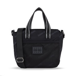 Tommy Jeans Rucsac Tommy Jeans Tjw Skater Girl Mini Tote Print AW0AW15408 New Charcoal Print 0IM