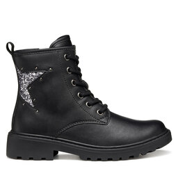 Geox Боти Geox J Casey J9420G 03WEW C9B1G S Черен