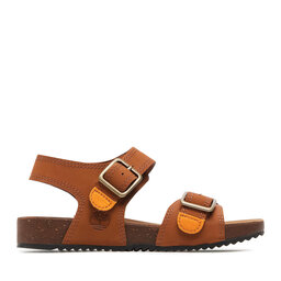 Timberland Sandały Timberland Castle Island 2 Strap TB0A427QF13 Brązowy