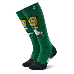 Stance Skarpety wysokie unisex Stance Homer Snow A758C22HOM Green
