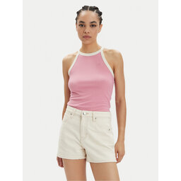 Lee Lee Marškinėliai 112350227 Rožinė Slim Fit