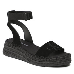 Calvin Klein Jeans Espadrillos Calvin Klein Jeans Sporty Wedge Rope Su Con YW0YW00977 Black BDS